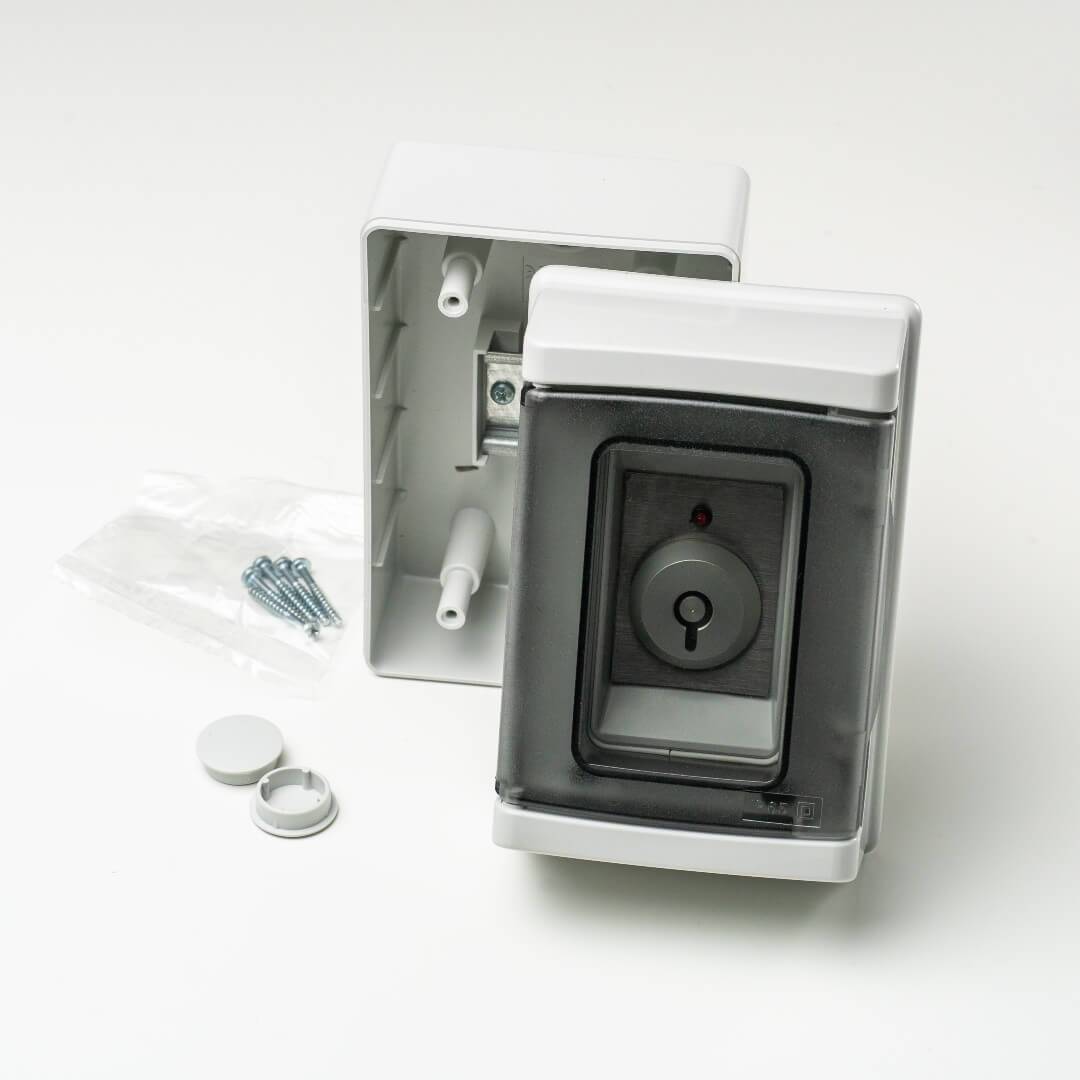 BKO-N-05 nyckelbrytare brandkårsnyckel ip-65 autogrind