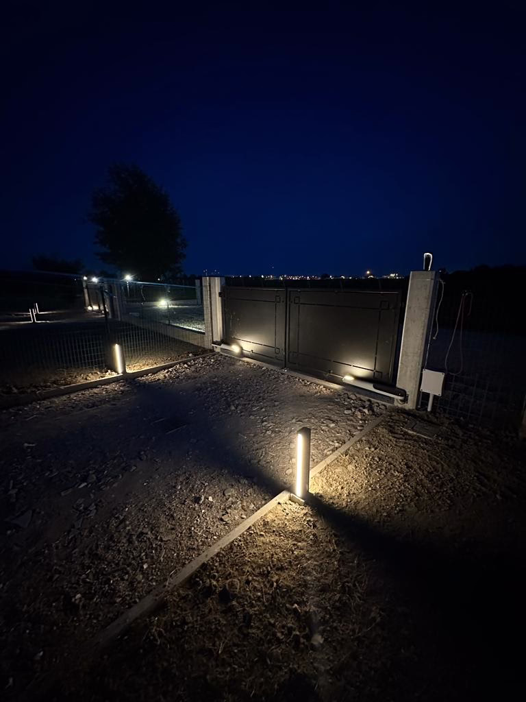 Installation av Ray grindöppnare på slagport
