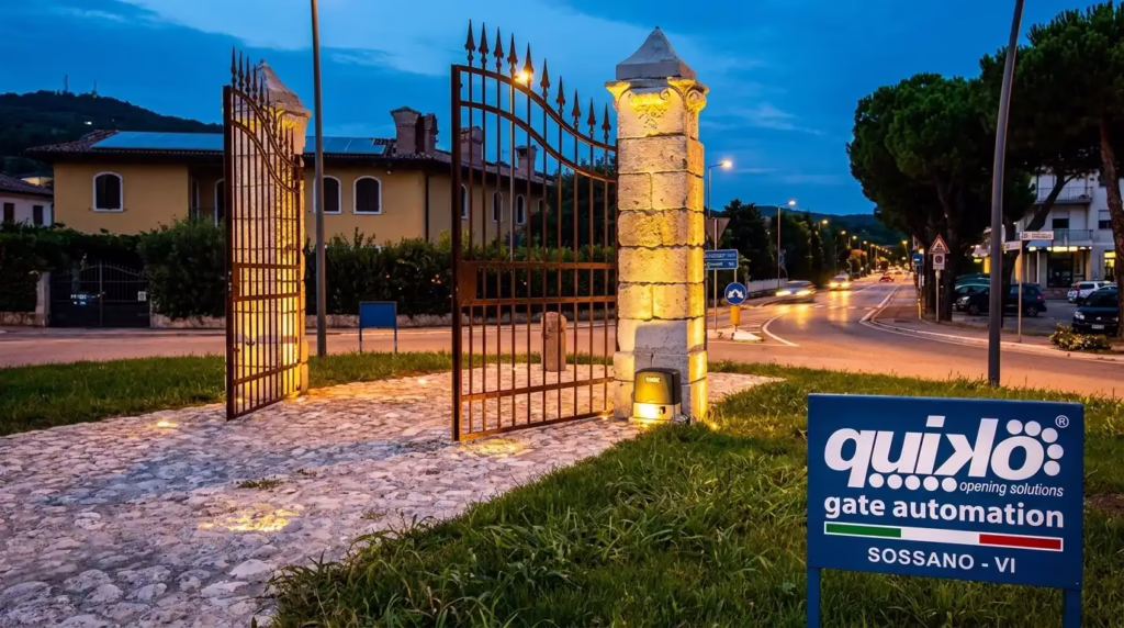 Quiko tillverkare av grindautomatik i Italien